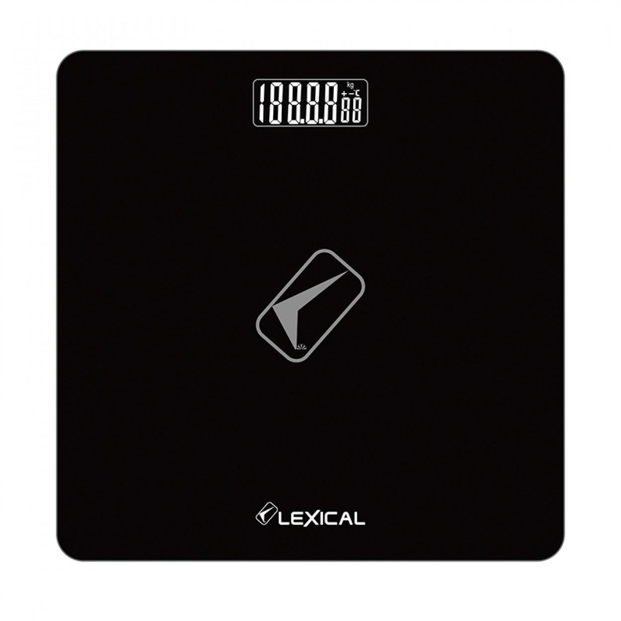 Ваги електронні Lexical LBS-4353 до 180 кг Чорний (29549005)