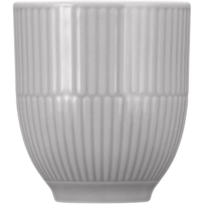 Кружка для чая Seltmann Weiden Amina Silbergrau фарфор 350 мл (2678125)