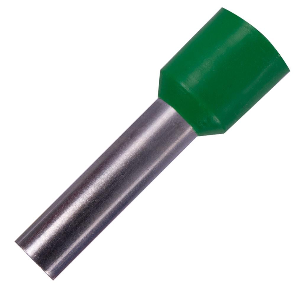 Накінечник ізольований E.NEXT e.terminal.stand.e10-18.green 10 мм2 18 мм 100 шт. Зелений (s3036065)
