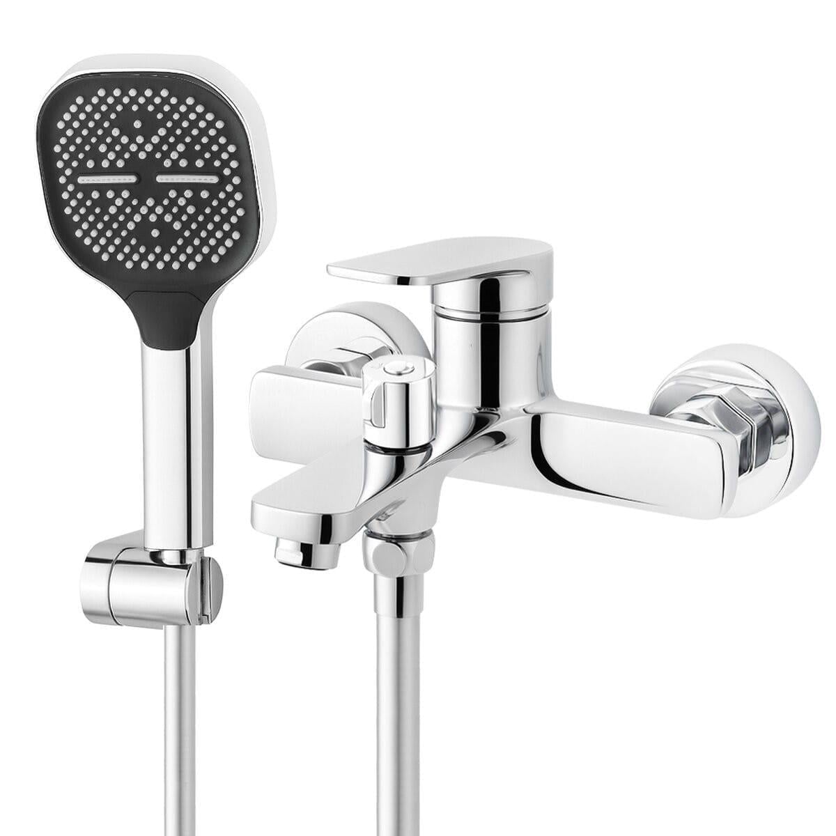 Смеситель для ванны Venta однорычажный с ручной лейкой Хром (BA305KС) Смеситель для ванны Venta однорычажный с ручной лейкой Хром (BA305KС)