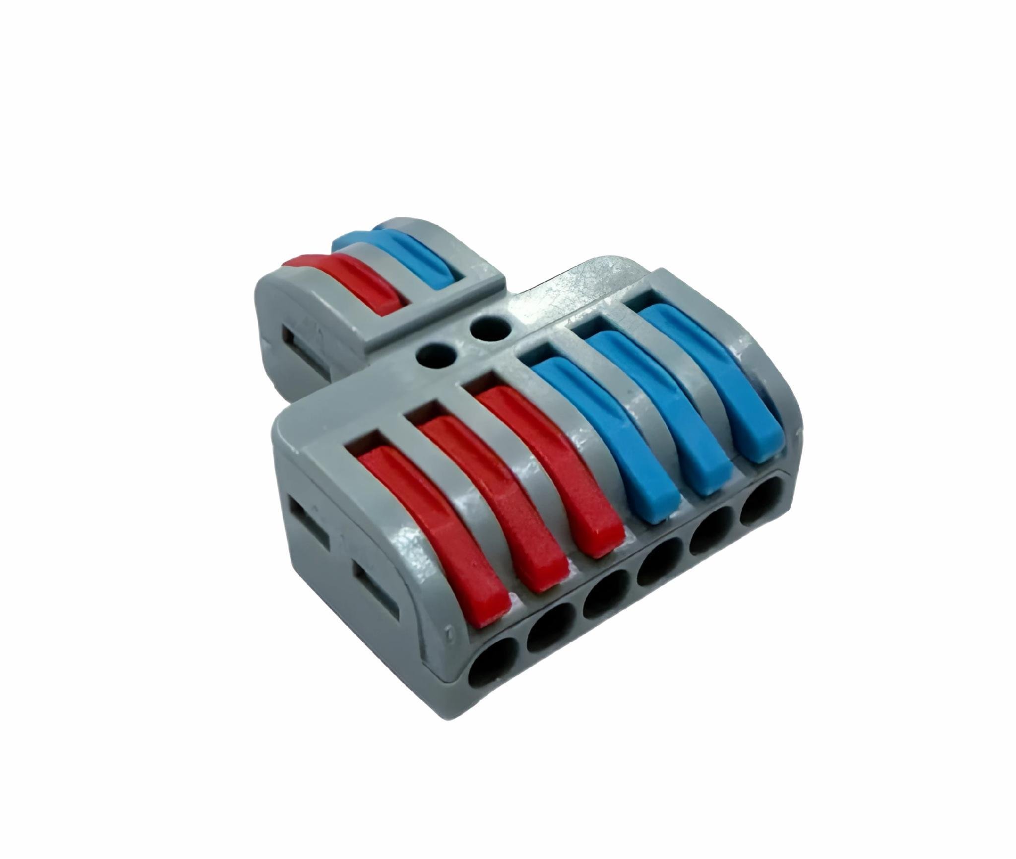 Клемма соединительная универсальная двухсторонняя на 2/6 отверстия (2331961358) Клемма соединительная универсальная двухсторонняя на 2/6 отверстия (2331961358)