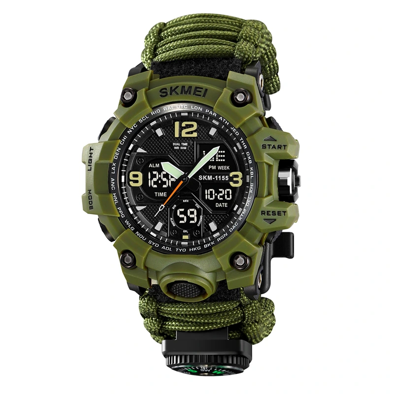 Наручные часы Skmei 1155BNAG Army Green