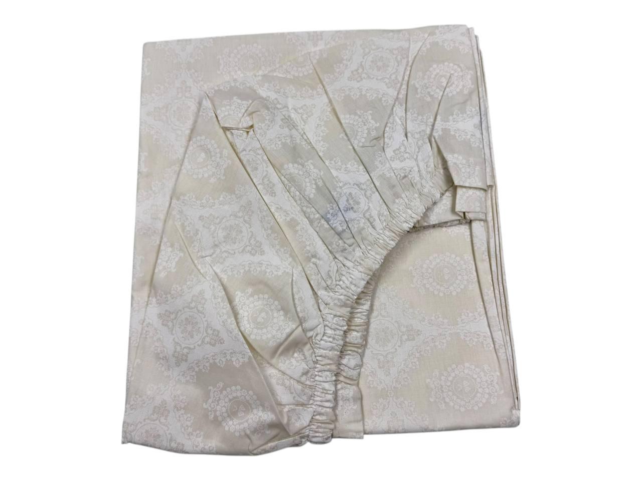 Простынь на резинке Snowy сатин 180х200 см (S-1804Bs/WP/x180)