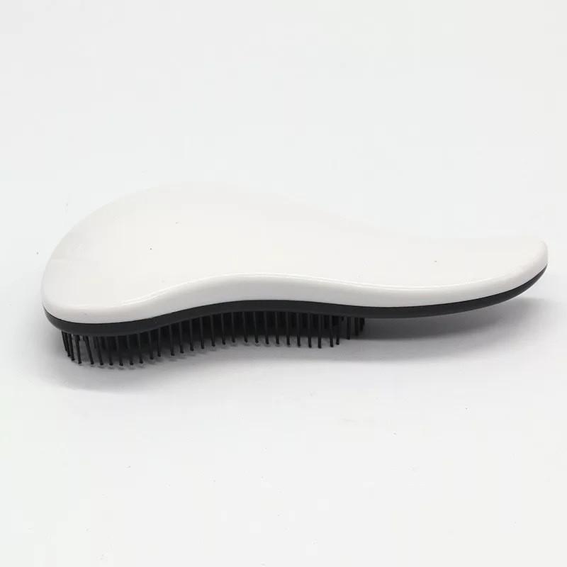 Гребінець для волосся що розплутує Salon Detangl Hair Brush міні Білий - фото 1