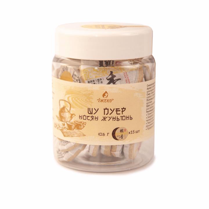 Чай Шу Пуер Носян Жуньюнь в міні-точках 15 шт. (4820223986600)