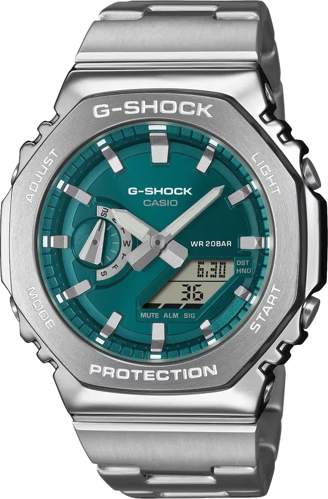 Наручные часы мужские Casio G-Shock GM-2110D-3A1ER ударопрочные с водозащитой 200 м Зеленый (3099560388) Наручные часы мужские Casio G-Shock GM-2110D-3A1ER ударопрочные с водозащитой 200 м Зеленый (3099560388)