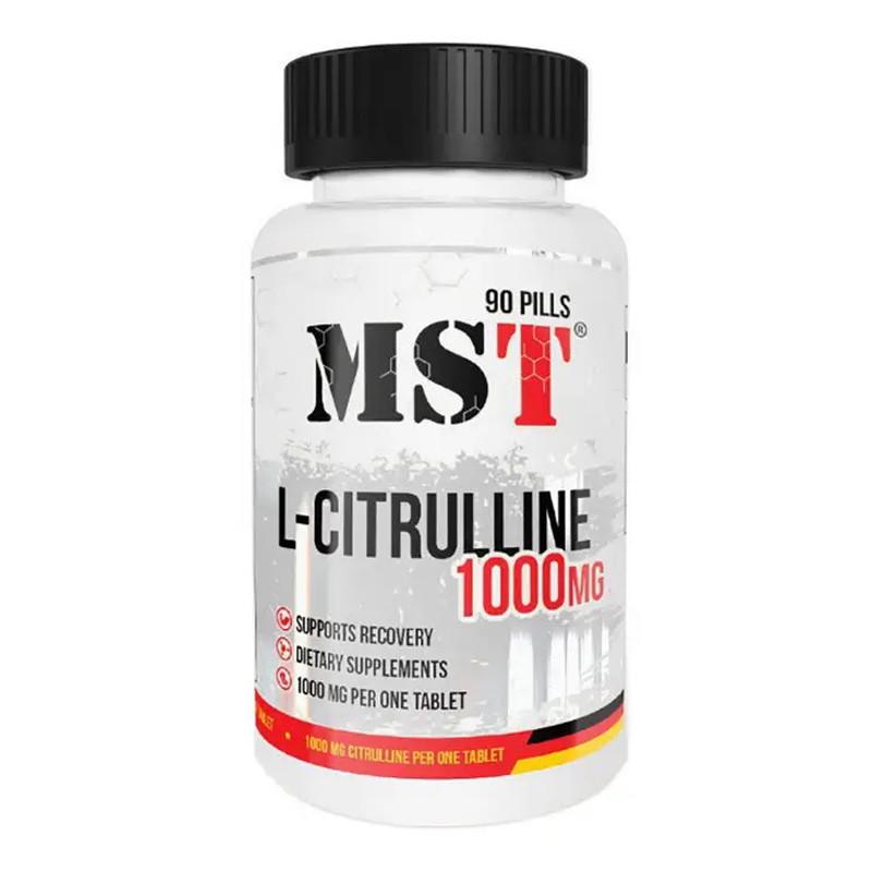 Цитруллин MST L-Citrulline 1000 90 табл. (11546-01) Цитруллин MST L-Citrulline 1000 90 табл. (11546-01)