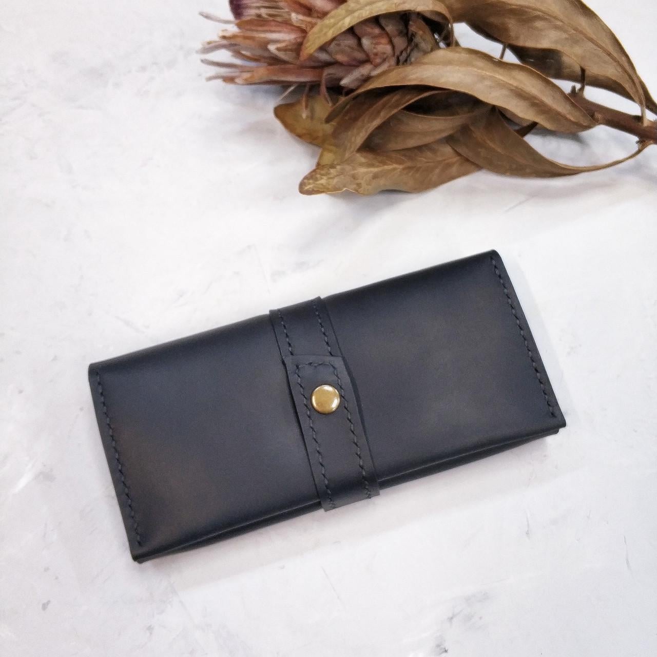 Кошелек женский Stedley leather Жаклин из натуральной кожи Черный (30640917)