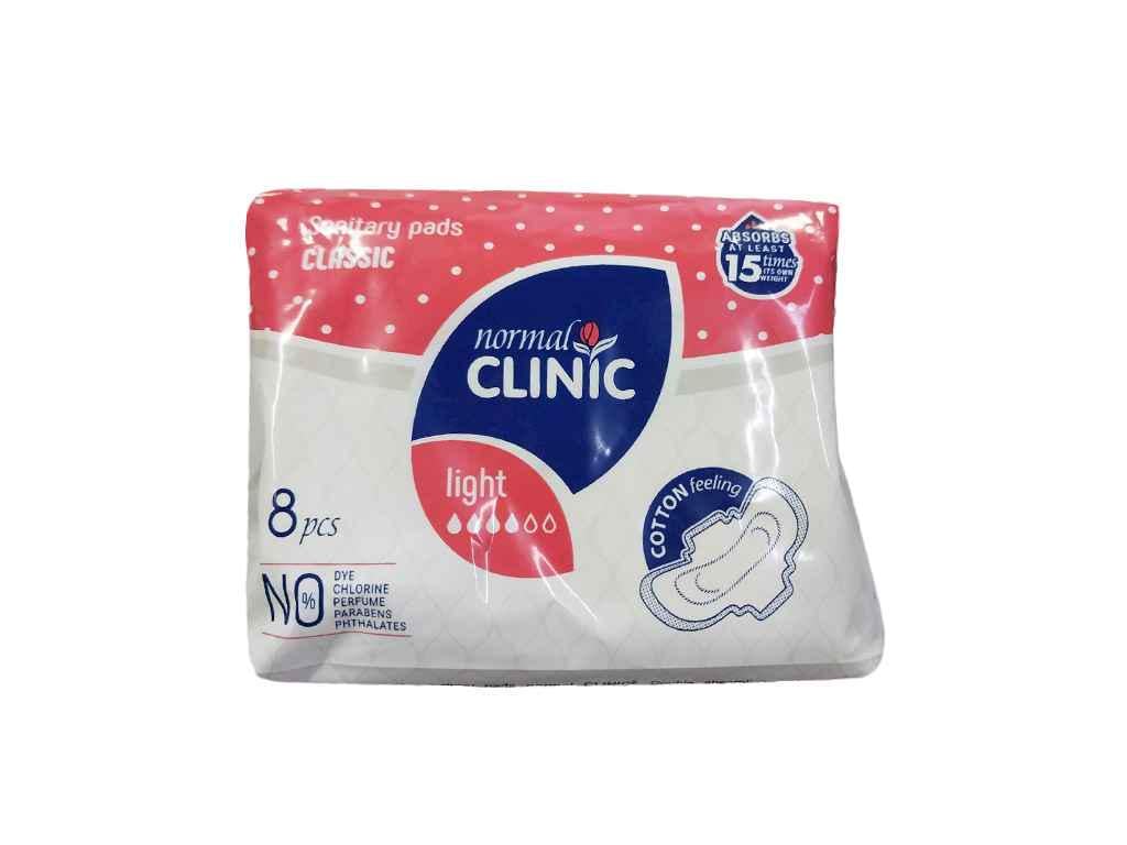 Прокладки гигиенические Normal Clinique Classic cotton&soft 8 шт. 4 к. (76347)