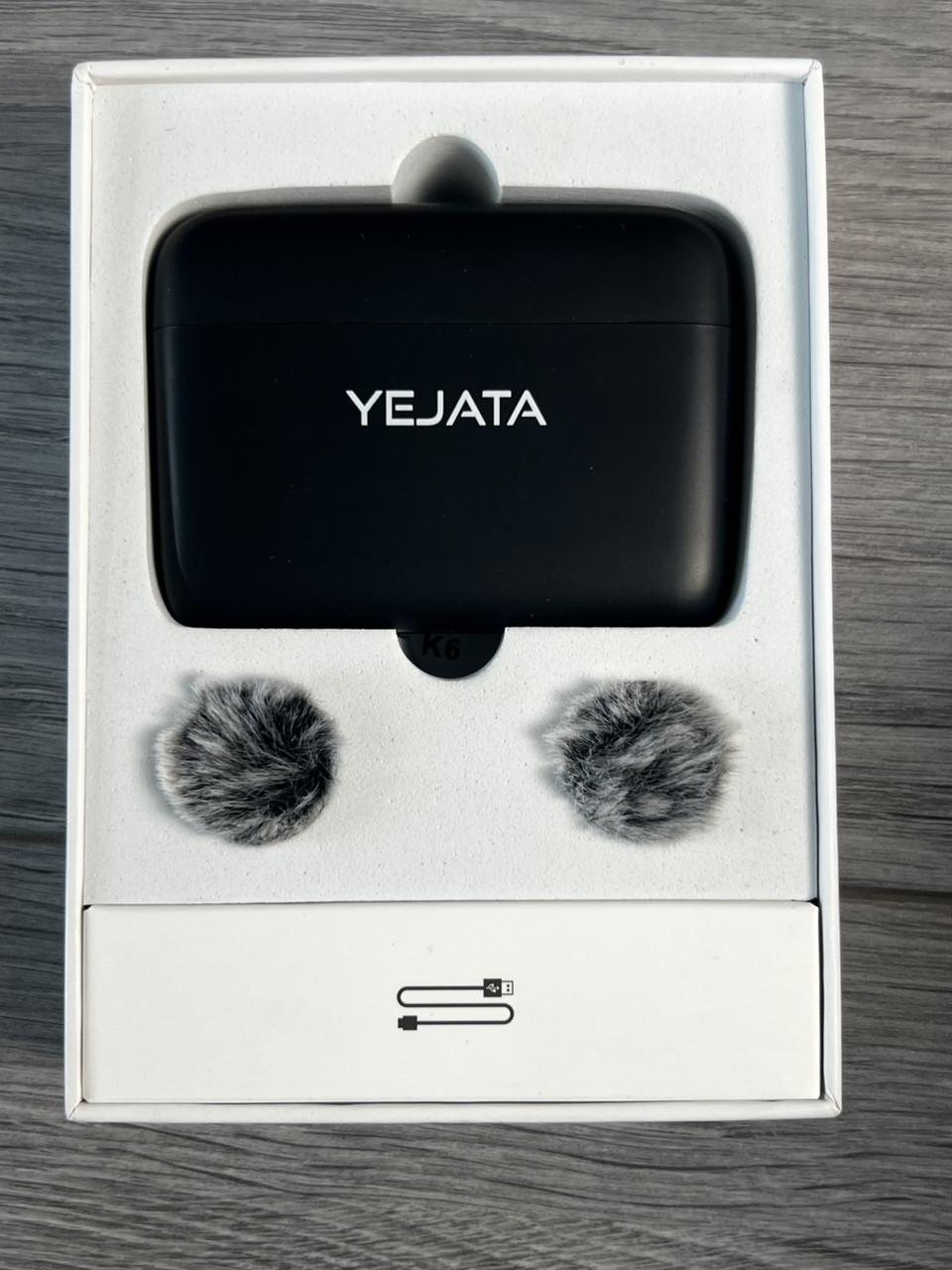 Микрофонная радиосистема YEJATA Wireless Microphone 2A3XK-K6 с 2 беспроводными микрофонами и приемником - фото 5