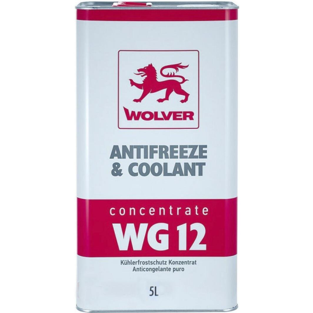 Антифриз Wolver ANTIFREEZE & COOLANT CONCENTRATE WG12+ 5 л Красный (152682)
