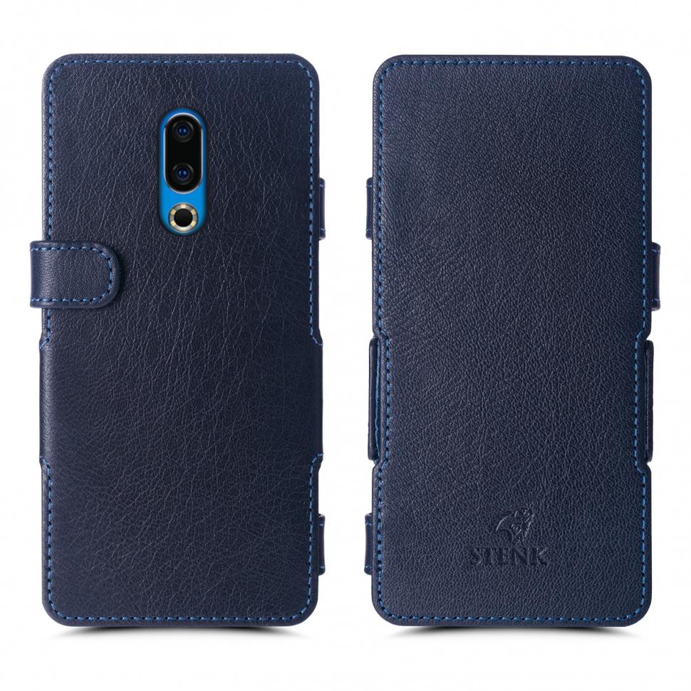 Чохол книжка Stenk Prime для Meizu 16th Синій (62029)
