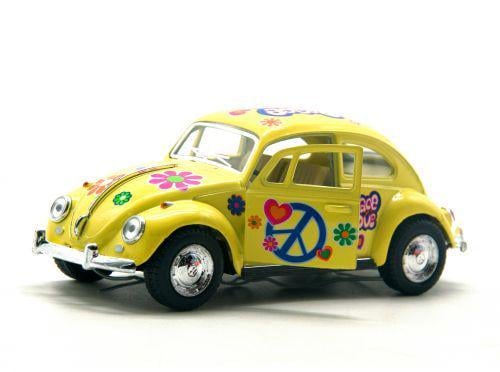 Машинка Kinsmart Volkswagen Beetle Yellow (108918)