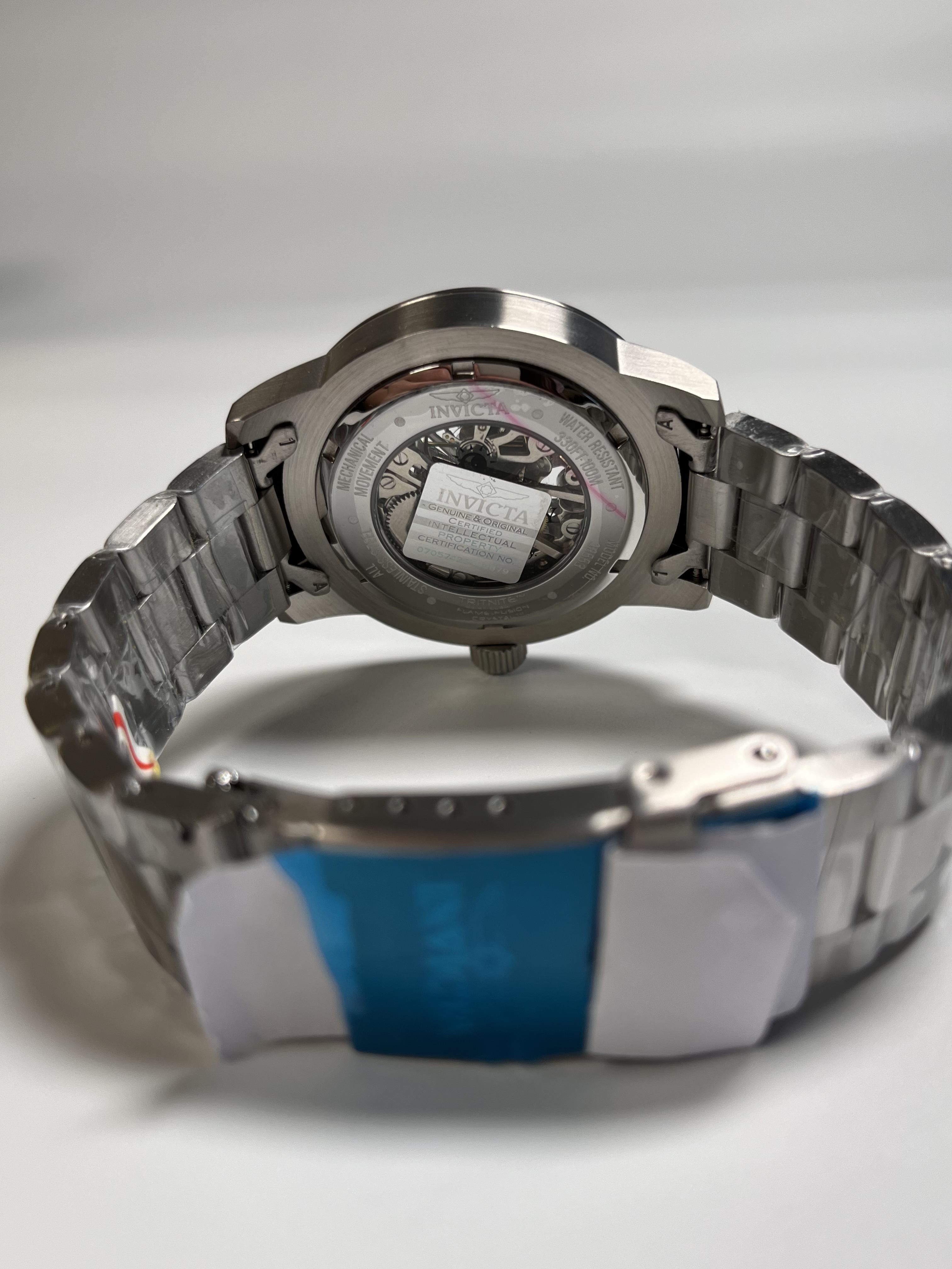 Годинник чоловічий Invicta 38553 Skeleton (14096428) - фото 8 Годинник чоловічий Invicta 38553 Skeleton (14096428) - фото 8