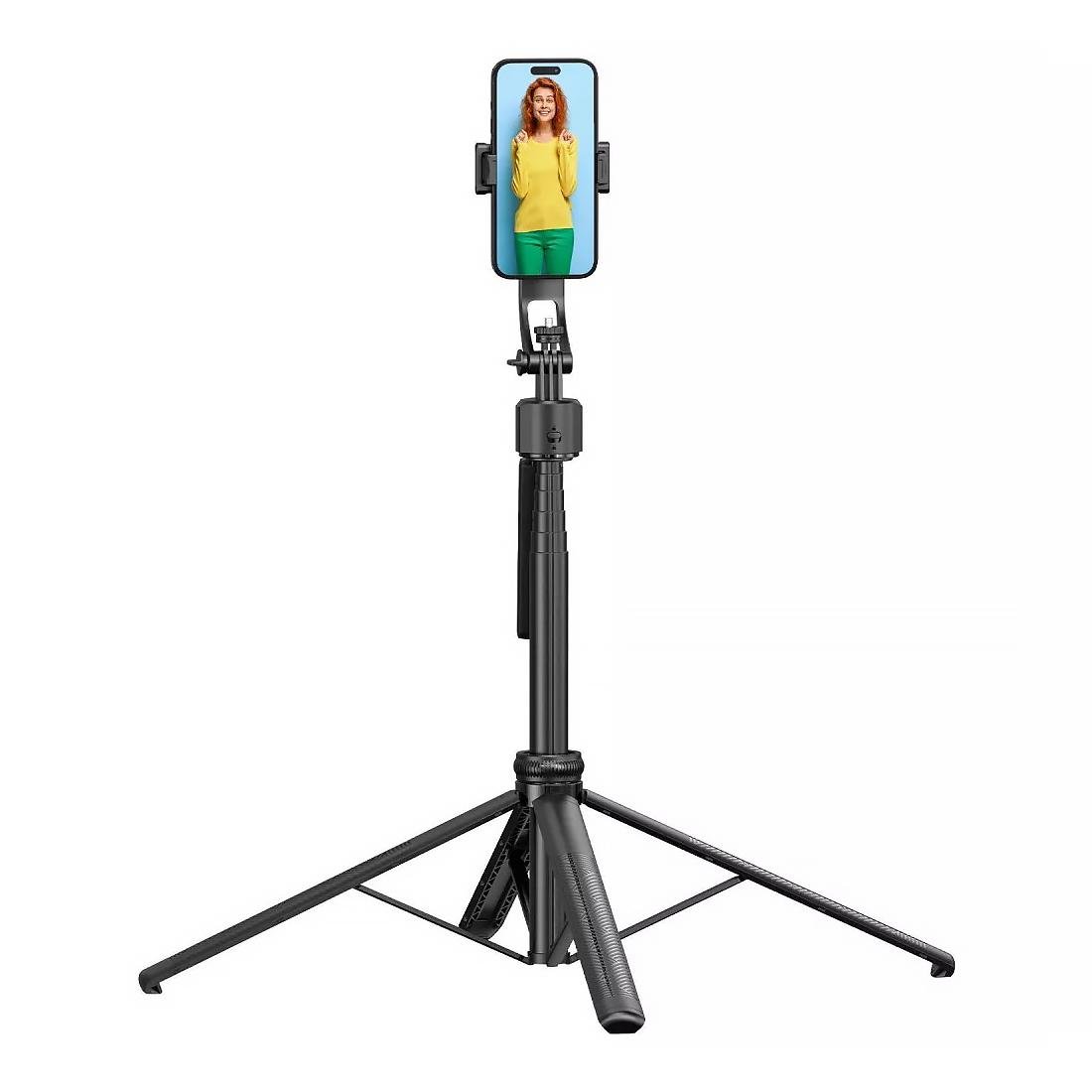 Трипод для телефона с отслеживанием движения Proove FaceFix 1635 мм Black (MPFF00002001)