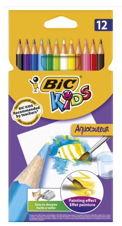 Олівці BIC Kids Evolution Aquacouleur 12 шт. (2702847952) Олівці BIC Kids Evolution Aquacouleur 12 шт. (2702847952)