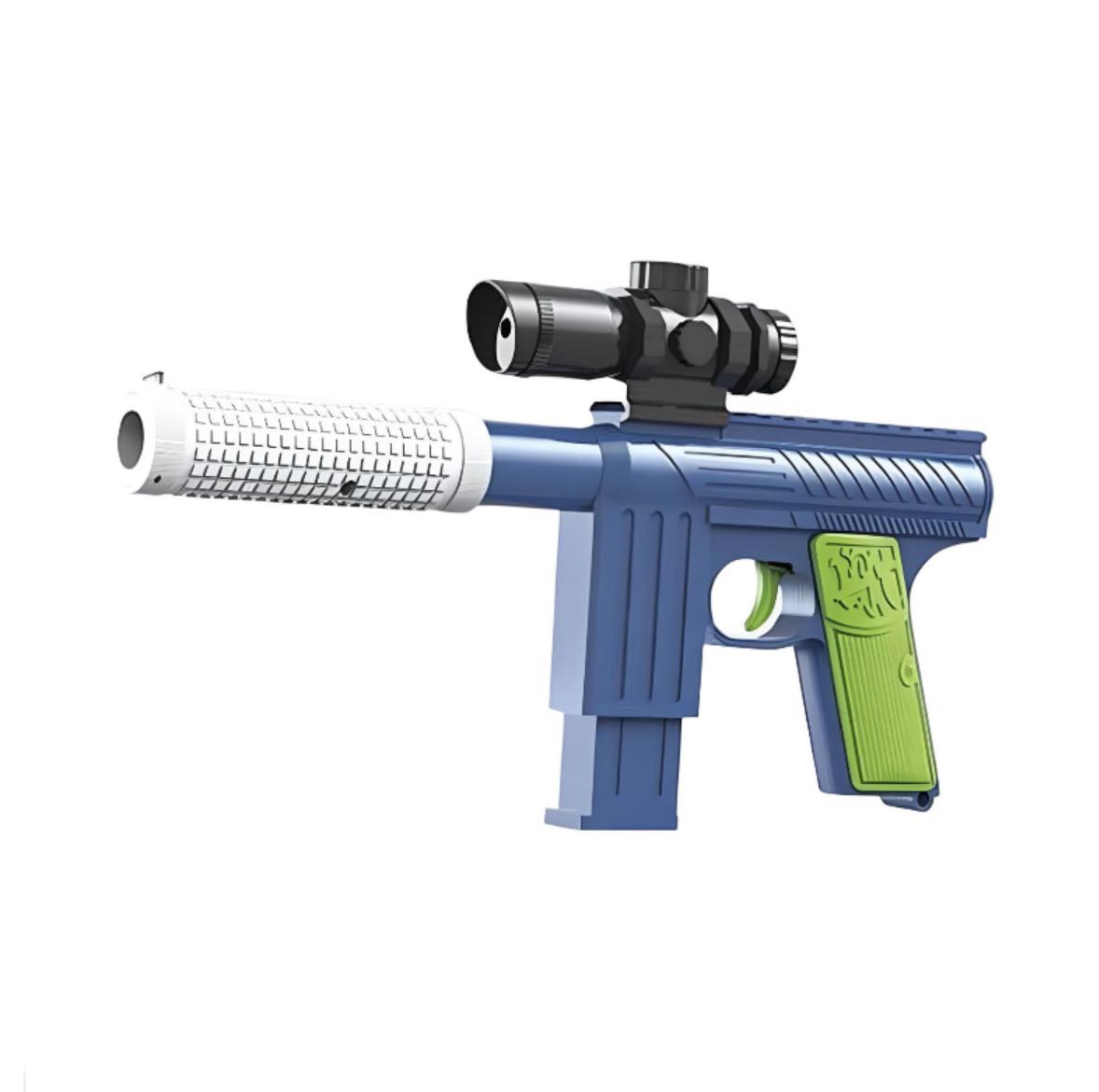 Бластер стреляет гелиевыми пулями и поролоновыми патронами (DN-502-12)