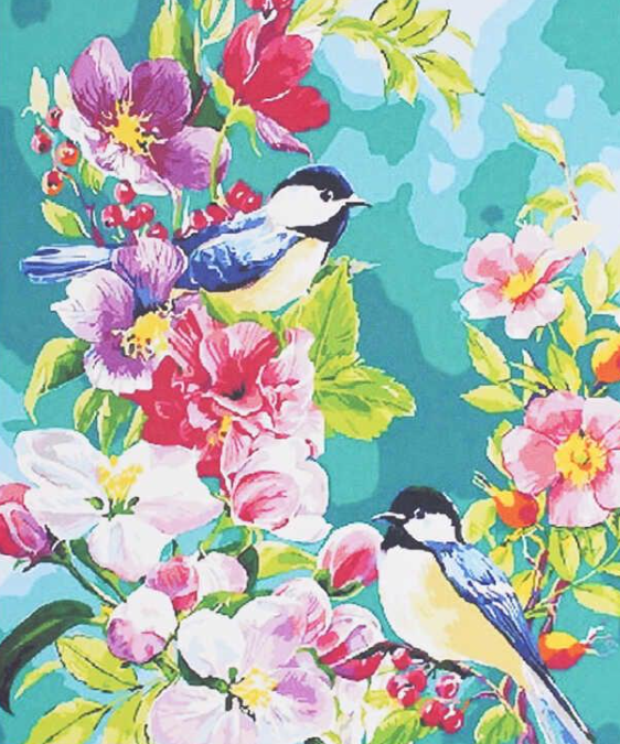 Картина за номерами TK Group 3040 30 Пташки 30х40 см (121599)