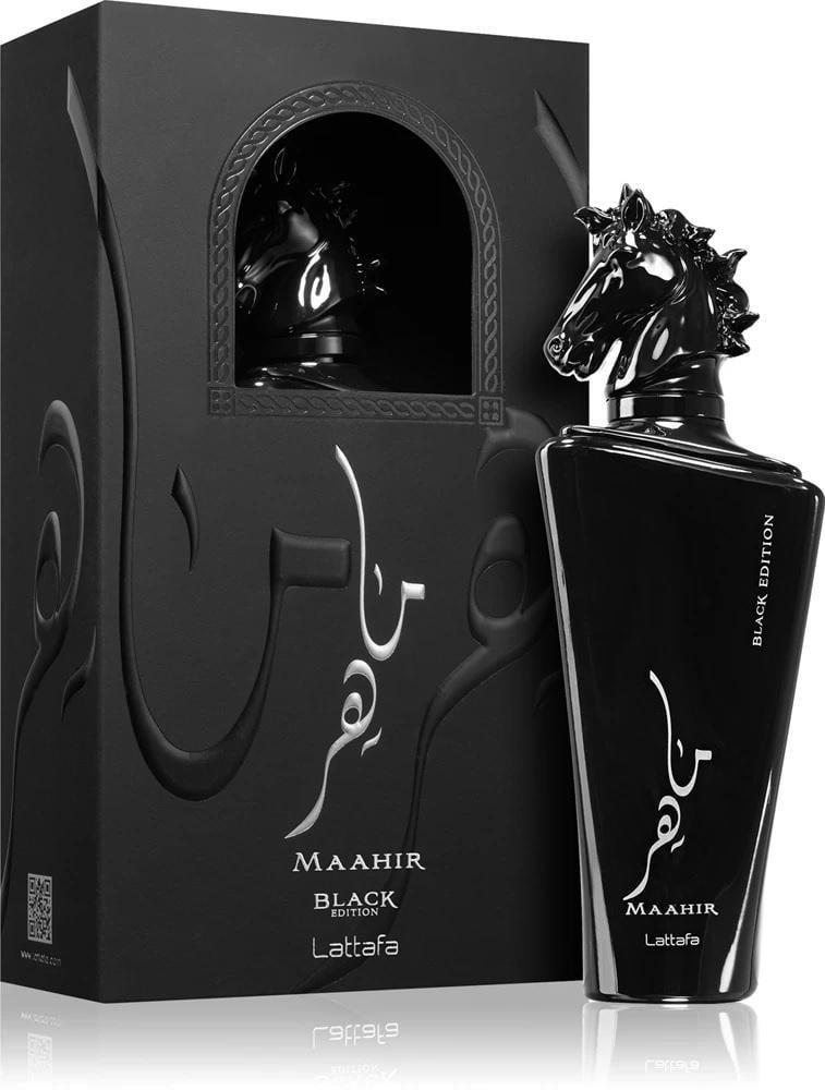 Парфюмированная вода унисекс Lattafa Maahir Black Edition 100 мл (383790)