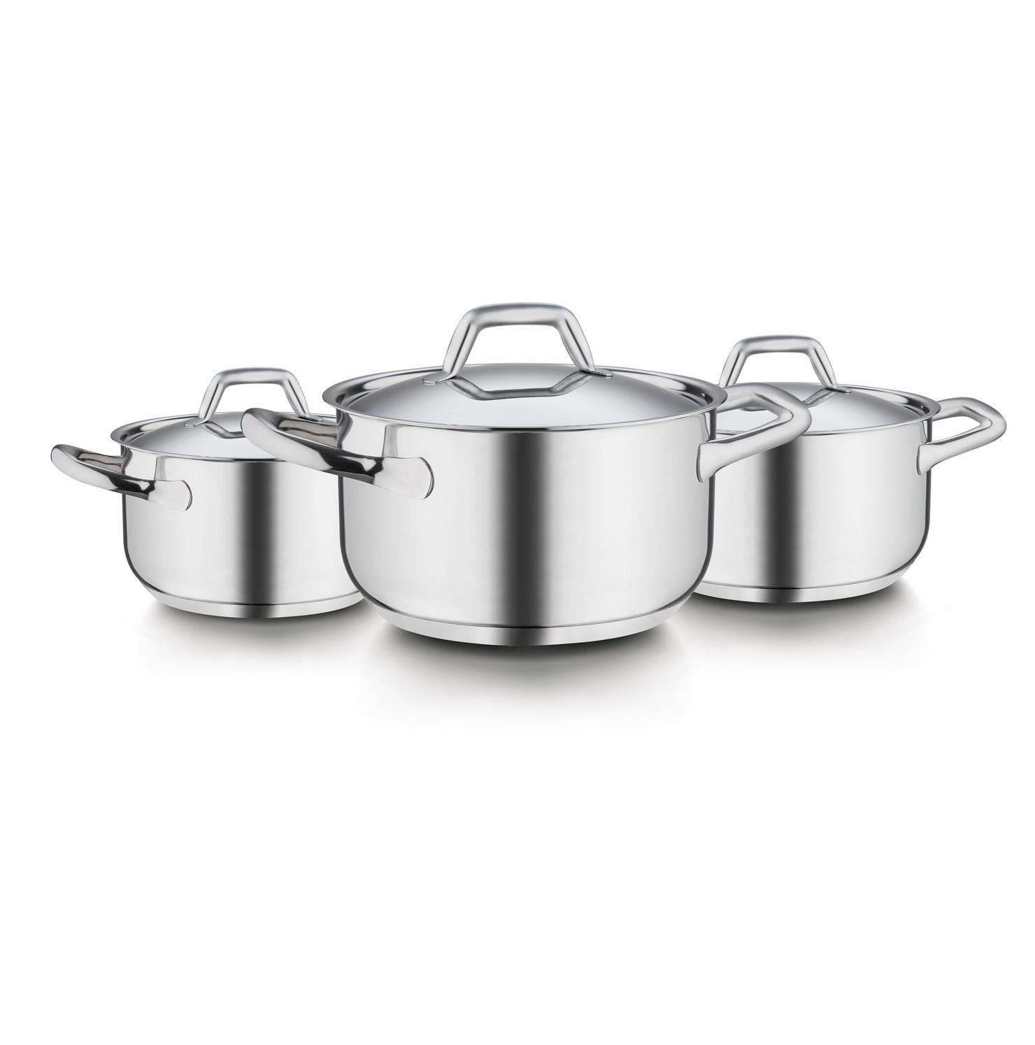 Набор кастрюль Barazzoni Chef 6 предметов (163906)