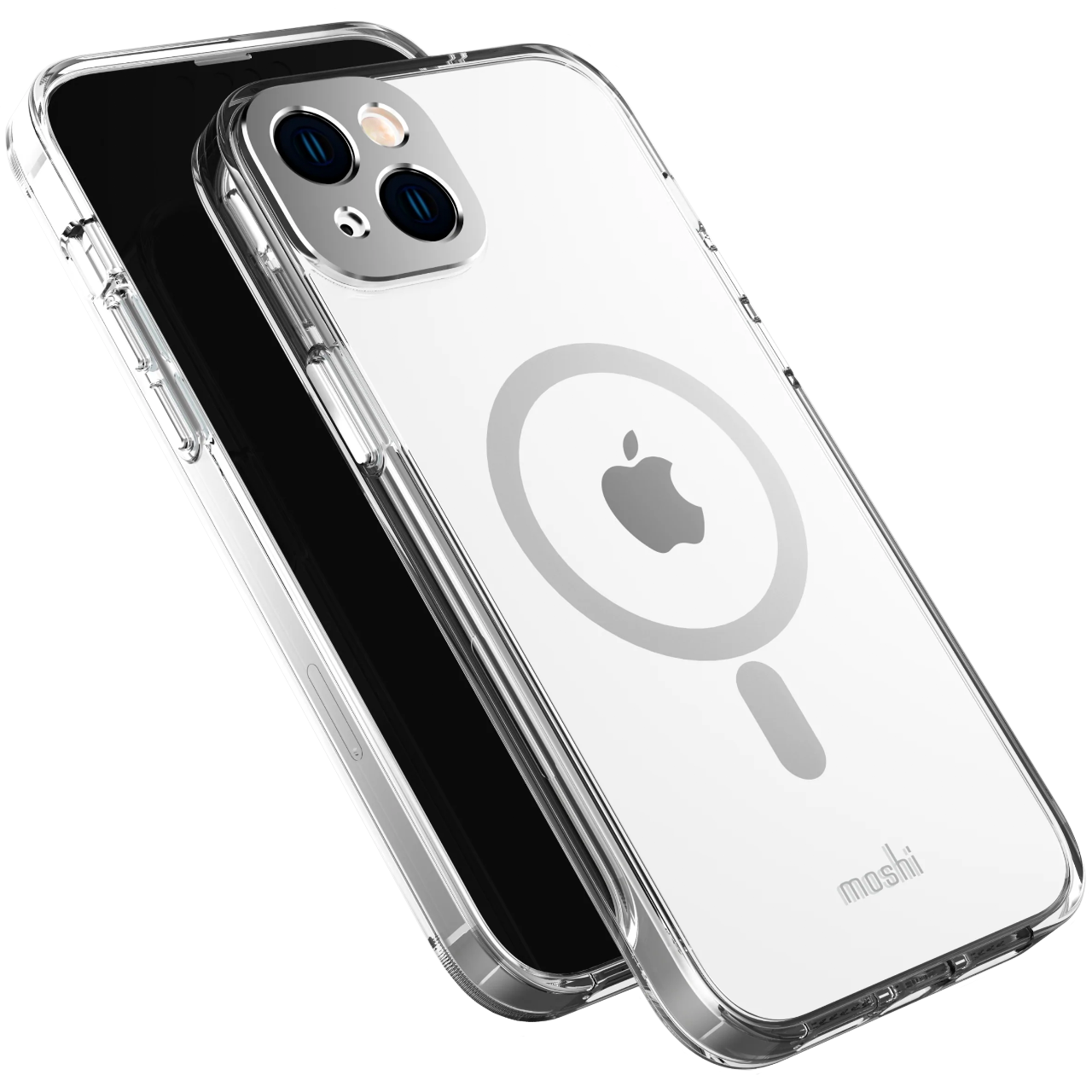 Чехол-накладка Moshi iGlaze Slim Hardshell Case for iPhone 14, Luna Silver (99MO137205) - фото 4