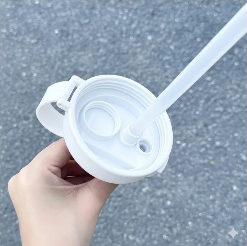 Термокухоль JUST TO BE DIFFERENT із соломинкою та чайним інфузором анти-ковзна Без BPA 650 мл Білий (2802810696) - фото 6 Термокухоль JUST TO BE DIFFERENT із соломинкою та чайним інфузором анти-ковзна Без BPA 650 мл Білий (2802810696) - фото 6