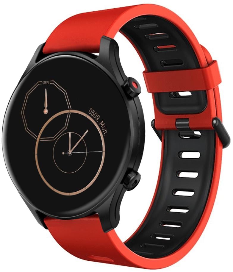 Ремешок Traf для Haylou LS04 RS3 Orange Black (26307-47)