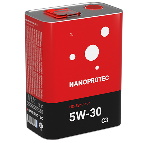 Моторна олива Nanoprotec 5W-30 FOD HC-Synthetic 4 л - фото 1