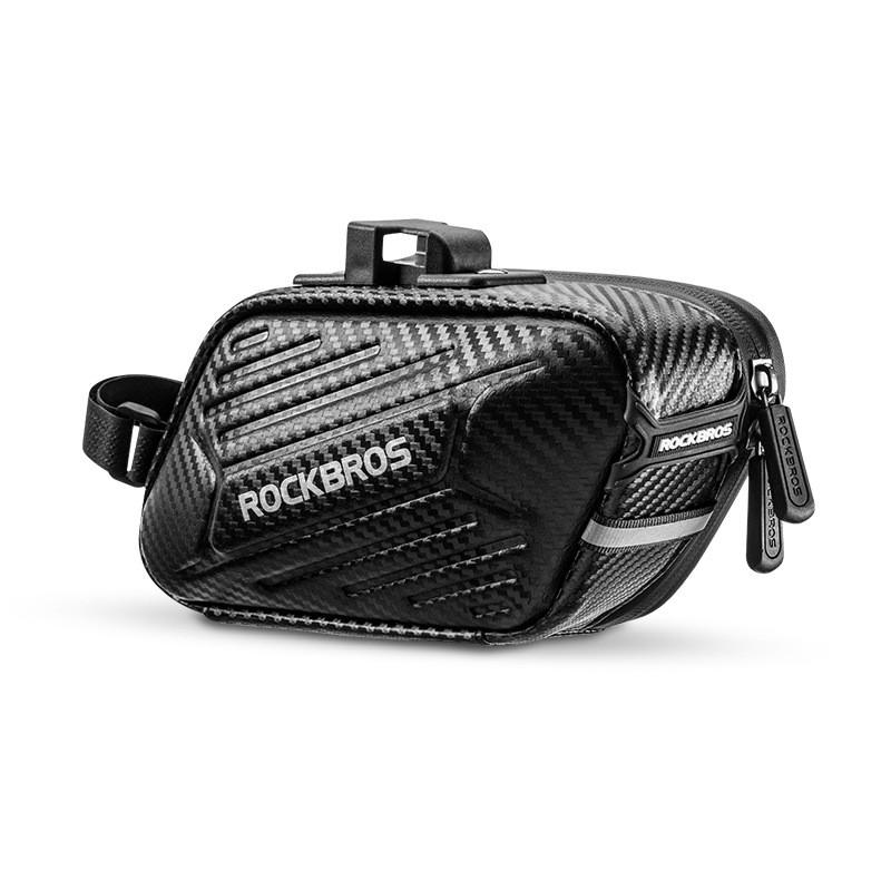 Велосумка подседельная RockBros Aero Carbon 1,5 л Черный (IBV008B)