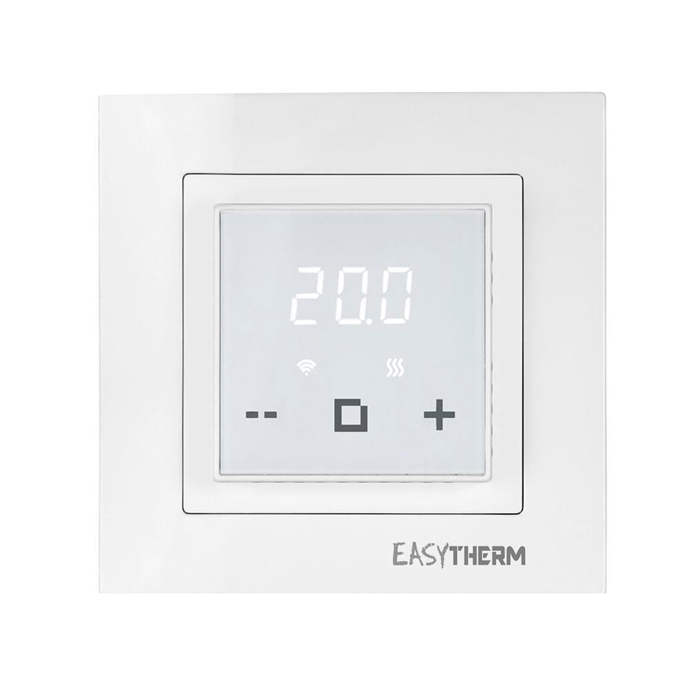 Регулятор для теплої підлоги EasyTherm ET-40 з Wi-Fi програмований Білий (ET5926)