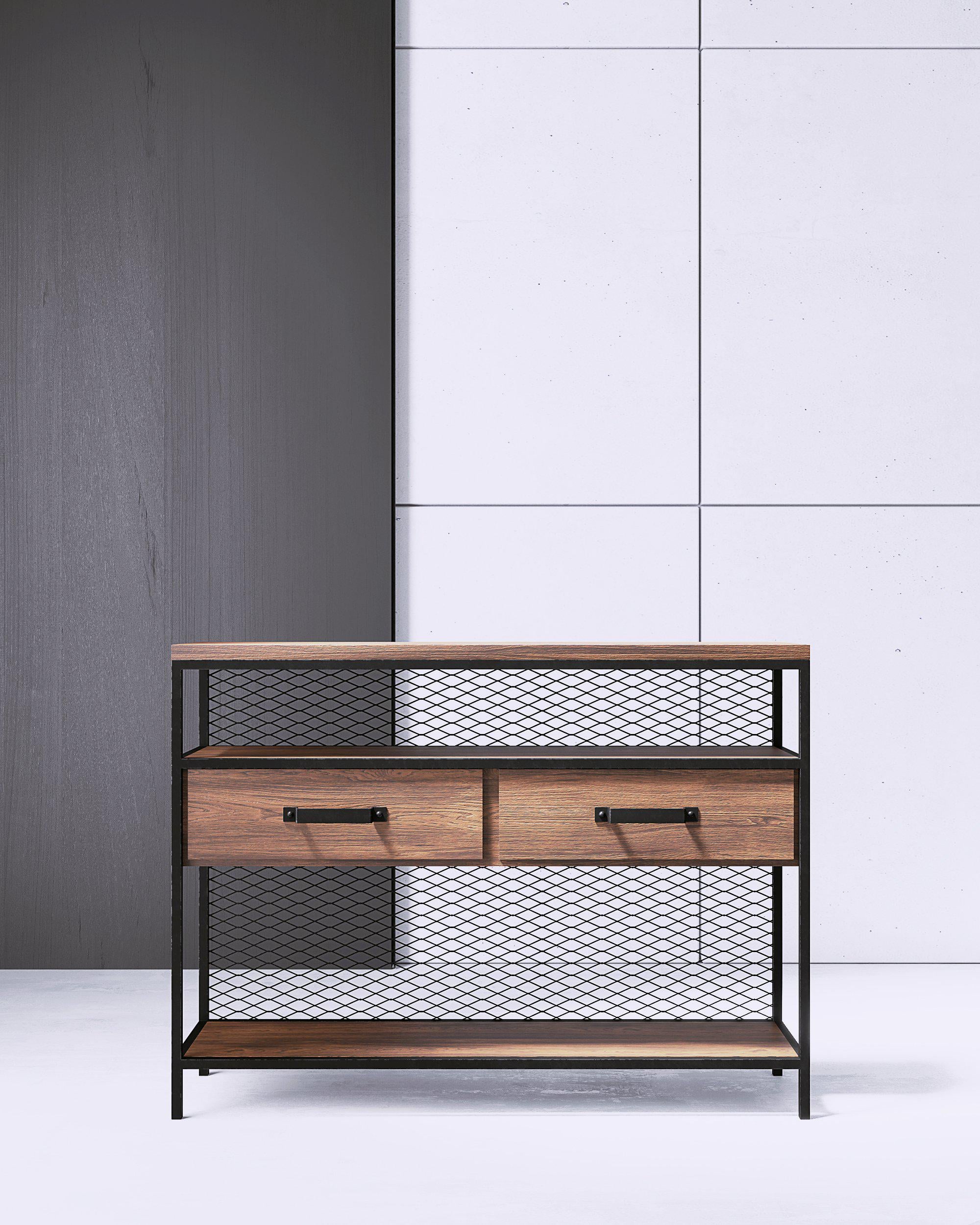 Столик консольный EcoLoft IN-2407 в стиле лофт (25272561) Столик консольный EcoLoft IN-2407 в стиле лофт (25272561)