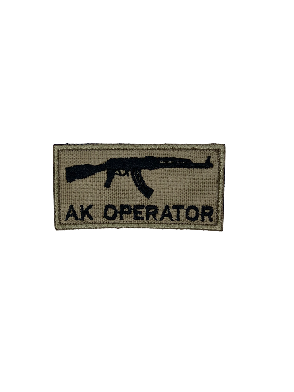 Шеврон на липучці Ak Operator АК-Оператор Койот (12078)