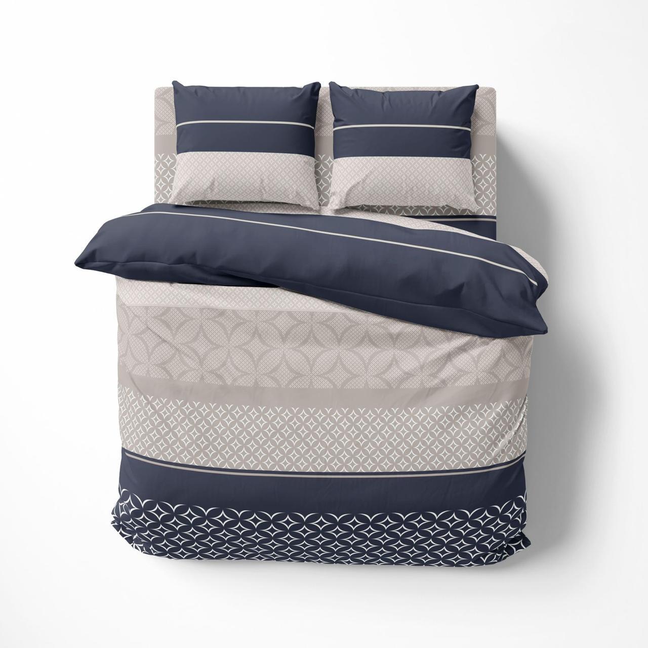 Комплект постельного белья Gatsby евро ранфорс 215х240 см/наволочки 2 шт. 70х70 см - фото 1 Комплект постельного белья Gatsby евро ранфорс 215х240 см/наволочки 2 шт. 70х70 см - фото 1