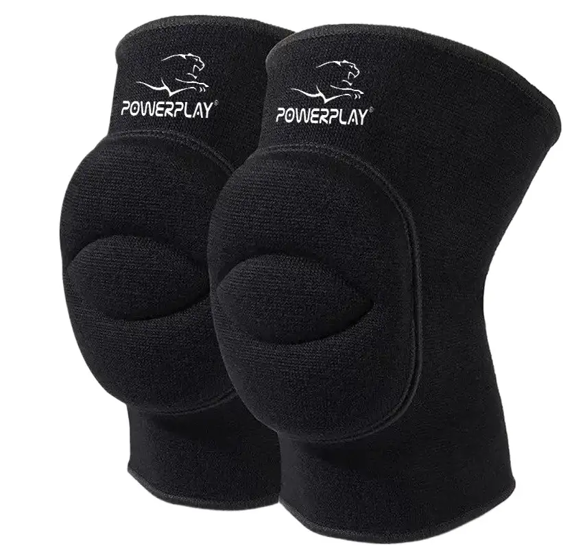 Наколенник волейбольный Power Play PP-8000 Elastic Knee Support пара S Черный Наколенник волейбольный Power Play PP-8000 Elastic Knee Support пара S Черный