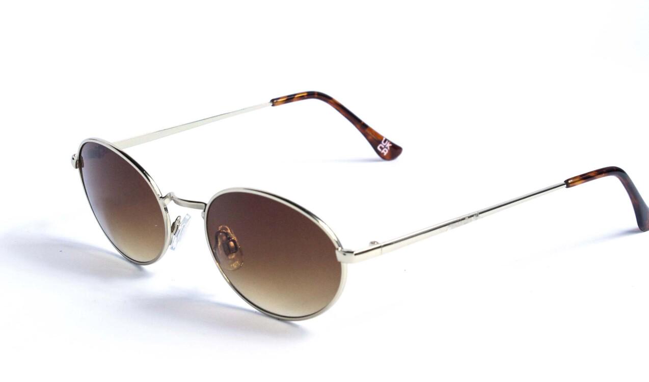 Солнцезащитные очки женские SunGlasses oval-gold (o4ki-13166)