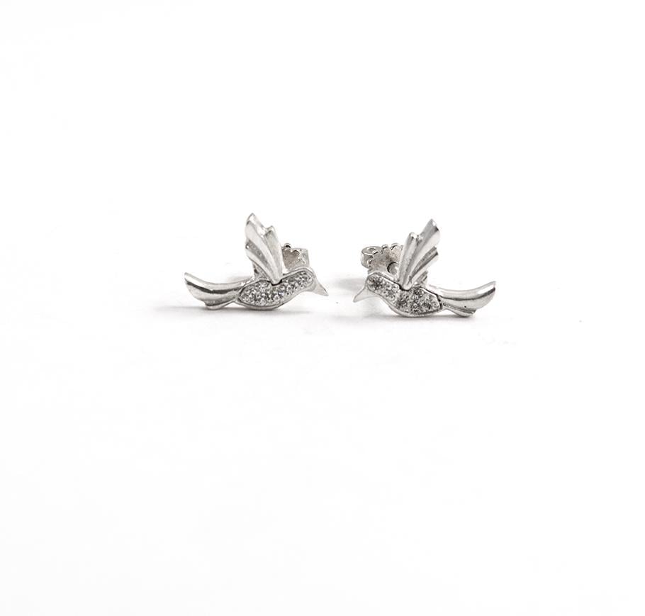Серьги Maxi Silver 9110 Колибри (89110)