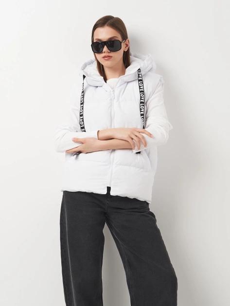 Жилет Forstime 8002x01 женский Белый - фото 4