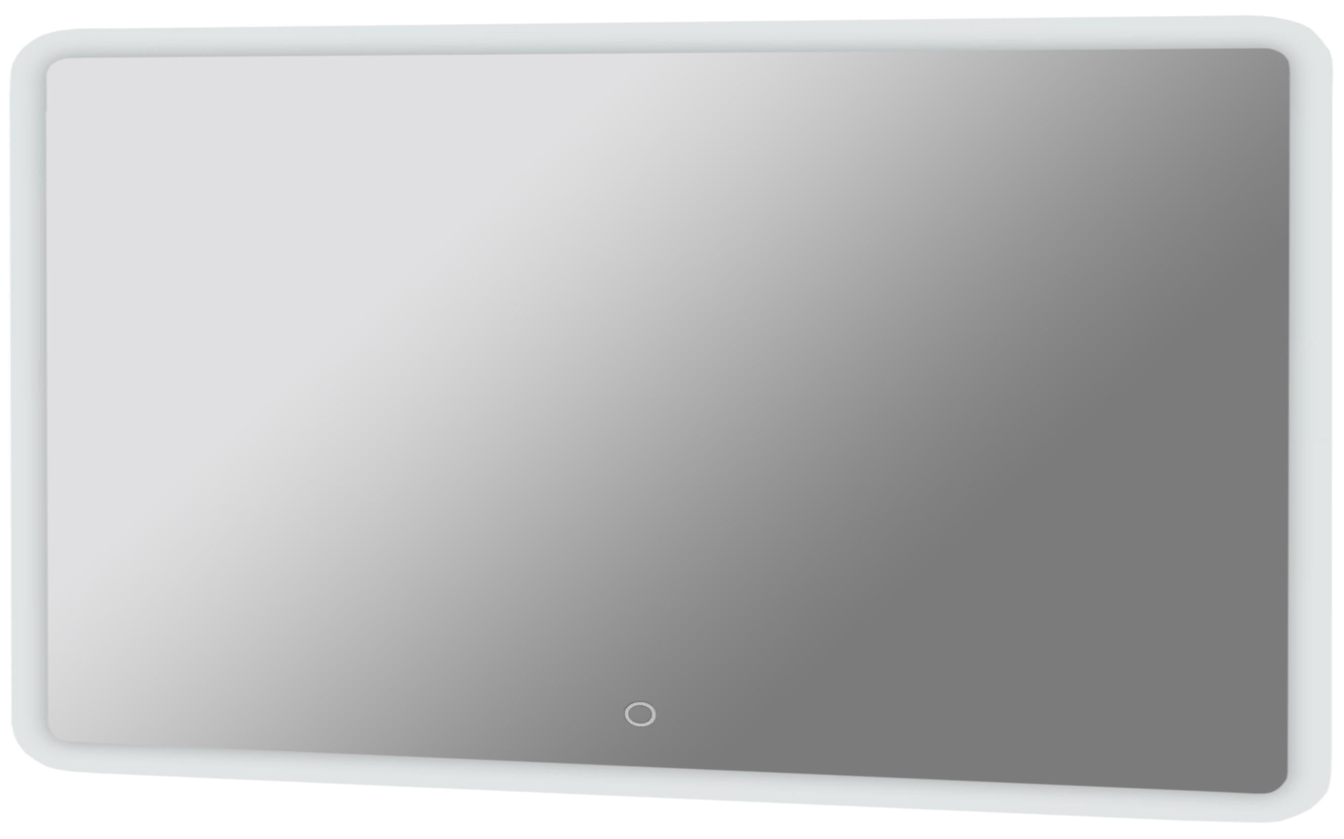 Зеркало ЮВВИС Лион Z с подсветкой LED в ванную комнату touch control 1000x650 мм (18020683)