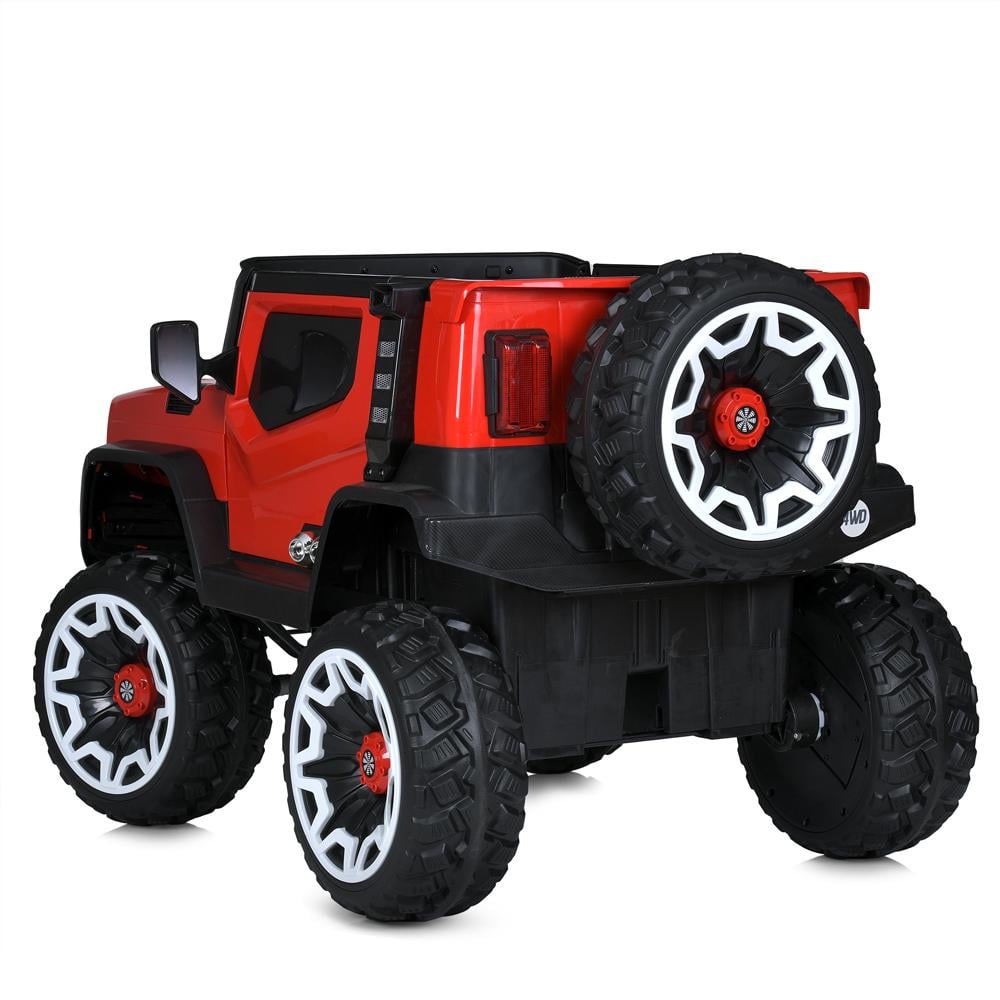 Дитячий електромобіль Bambi джип Mercedes M 5912EBLR Червоний - фото 4