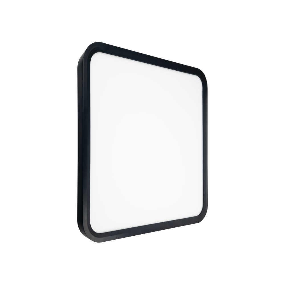 LED-светильник накладной Violux MILLENNIUM Квадрат 38W 5000K Черный (27549673)