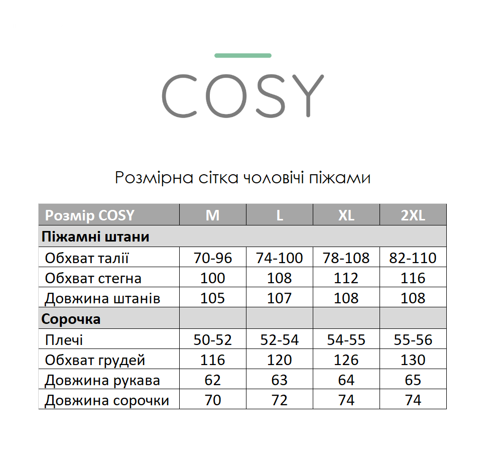 Домашня піжама чоловіча COSY з фланелі штани та сорочка M Зелений/Чорний (F201P) - фото 3