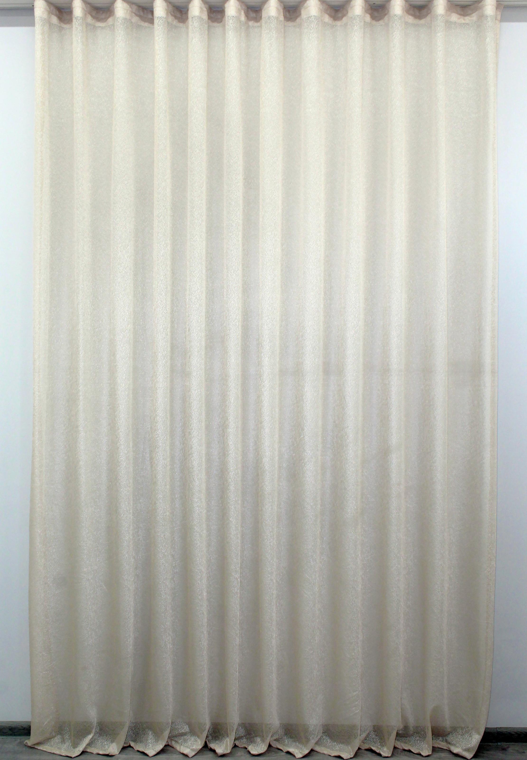 Тюль VR-Textil 1090т Сітка нейлонова 300х270 см Бежевий (40-880)