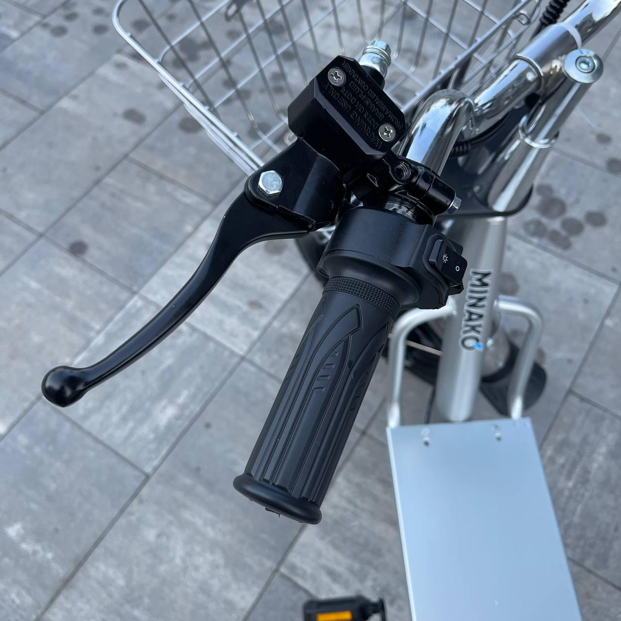 Електровелосипед Minako Monster 16" Chrome з підсиленим багажником (09865543) - фото 14 Електровелосипед Minako Monster 16" Chrome з підсиленим багажником (09865543) - фото 14