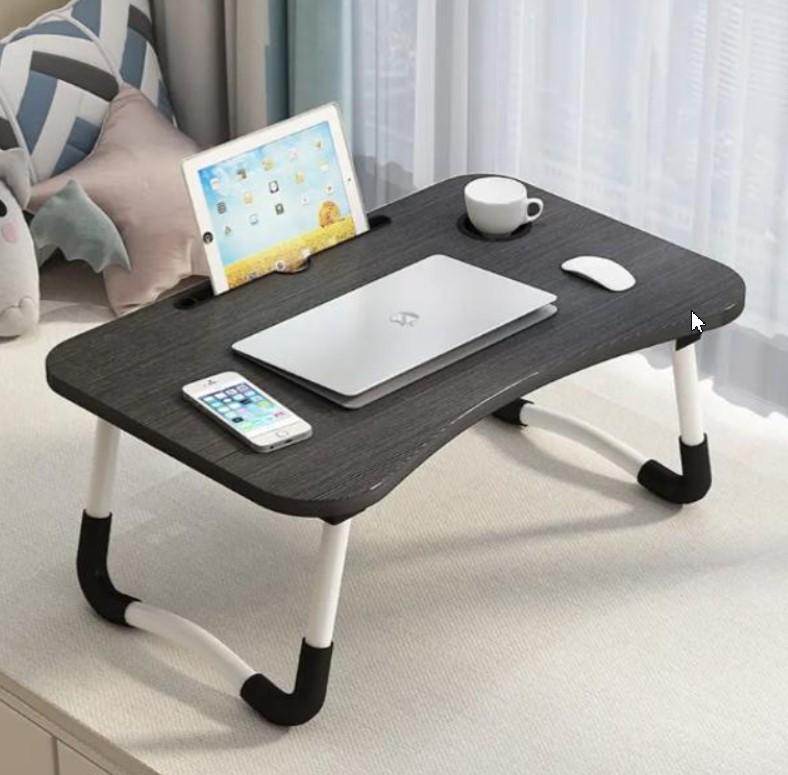 Столик для ноутбука складной Matrix Темное дерево (EE01843)