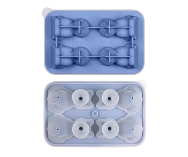 Форма для льда Котики силиконовая (1417)