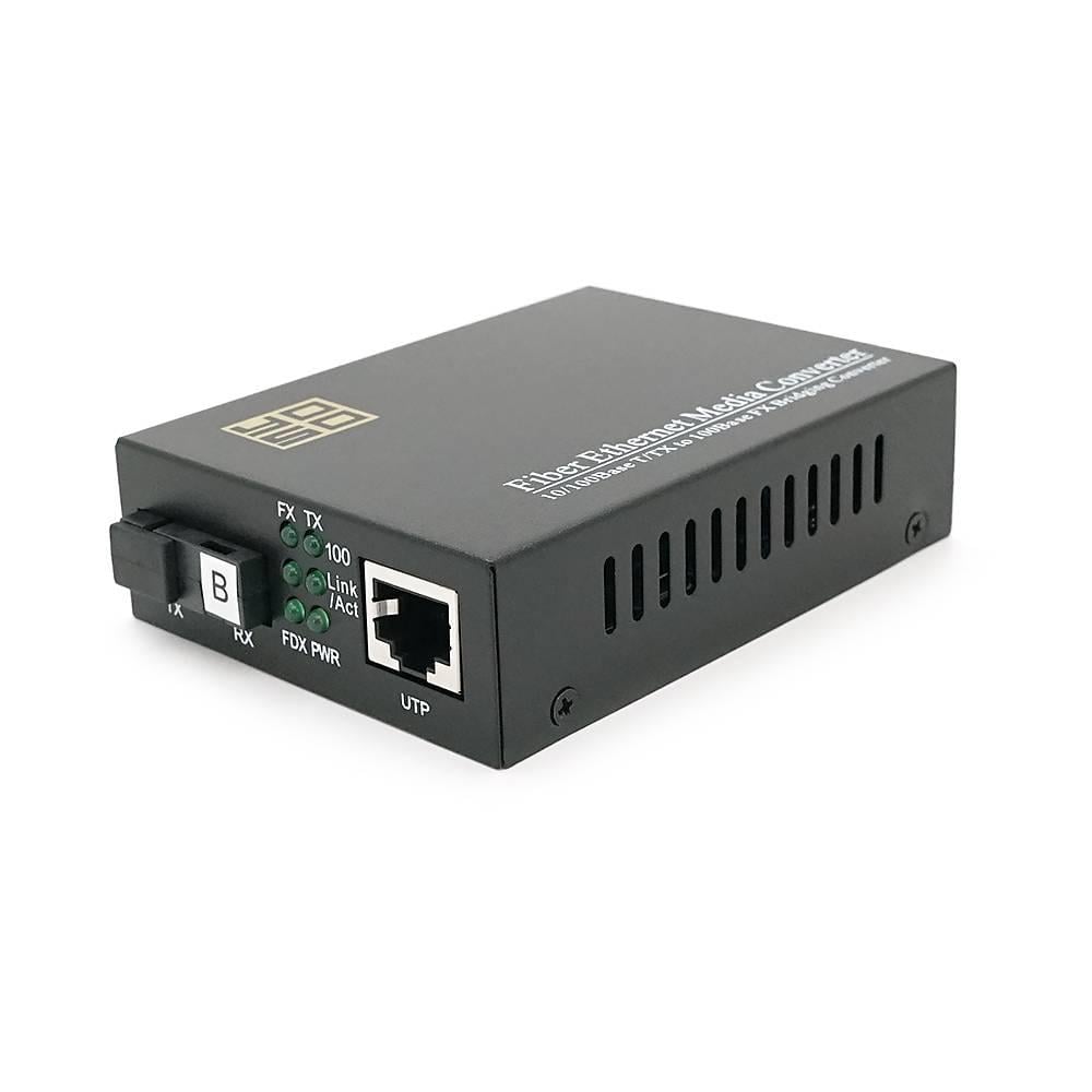 Медіаконвертер Yoso B RTL8201 1550 WDM одноволоконний Full/Half duplex SC 25 км -40 + 85 °C та блок живлення 5V 1A (31080) Медіаконвертер Yoso B RTL8201 1550 WDM одноволоконний Full/Half duplex SC 25 км -40 + 85 °C та блок живлення 5V 1A (31080)