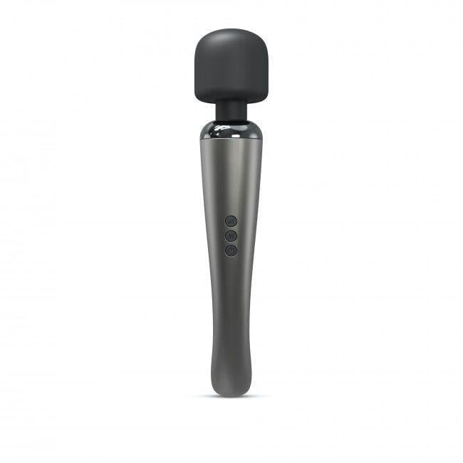 Перезаряжаемый вибромассажер Dorcel Megawand Chrome/160 режимов Silver (SO5529)