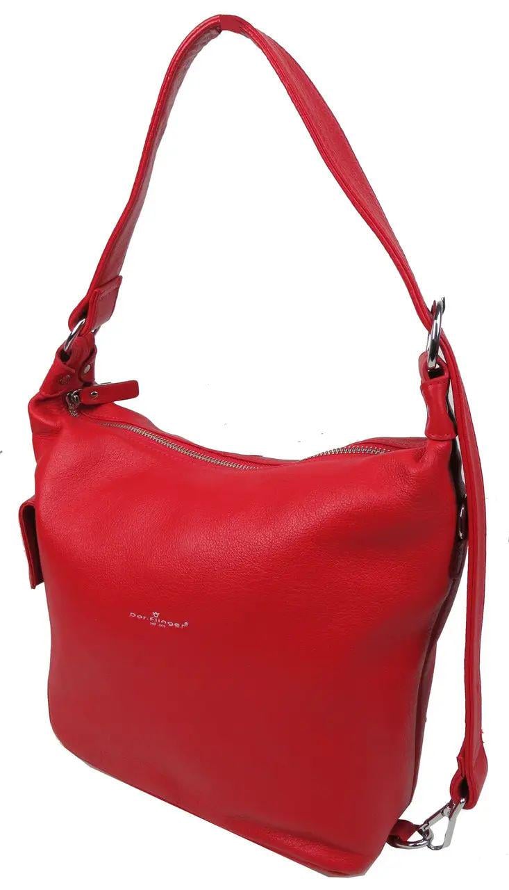 Сумка женская Dor. Flinger кожаная Красный (31454Q01DF red)