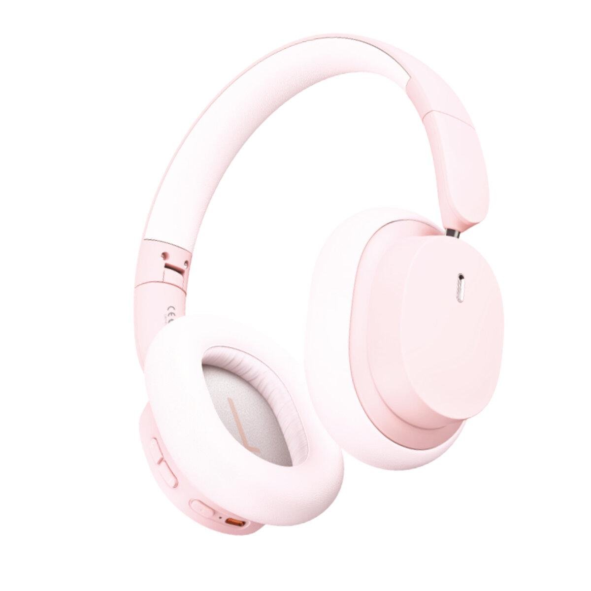Навушники безпровідні BASEUS Bowie D05 Wireless Headphones BT5.3 600mAh Baby Pink (A00024600413-Z1) Навушники безпровідні BASEUS Bowie D05 Wireless Headphones BT5.3 600mAh Baby Pink (A00024600413-Z1)