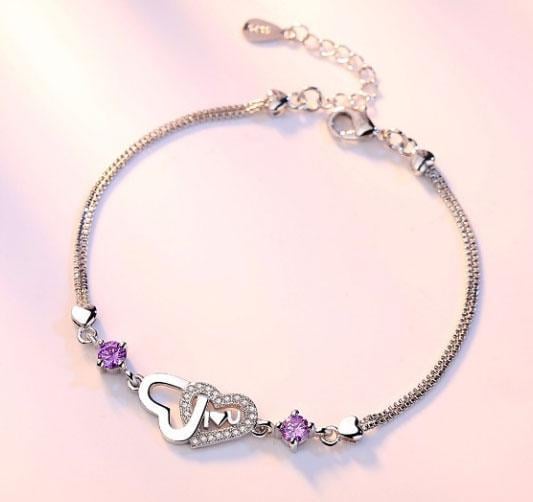 Браслет женский Primolux Love на руку Purple (662098085)